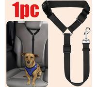 TEMU Arnés Ajustable para Perros con Cinturón de Seguridad y de Sujeción para Vehículos - Correa de Sujeción para Viajes con Cachorros, Adecuado para SUVs, Conducción y Movilidad de Mascotas