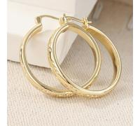 TEMU Aros Clásicos Retro para Mujer, Diseño Elegante con Estampado, Accesorios Perfectos para Días Festivos y Fiestas