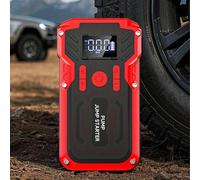 TEMU Arrancador de Coche 12V con Power Bank de 8000mAh | Arrancador de Coche Multifunción Portátil con Luz, Carga USB, Universalmente Aplicable, - Equipo de Emergencia