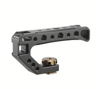 TEMU Asa de cámara de aleación de aluminio de resistencia con 5 interfaces de zapata fría y orificios para tornillos de 1/4" y 3/8" - Asa superior para jaula de cámara , micrófono/luce LED/pantalla