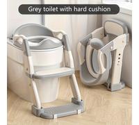 TEMU Asiento de entrenamiento para inodoro portátil para niños - Ajustable, reposapiés plegable con cinturón de seguridad, , plástico - para uso doméstico, escaleras y entrenamiento