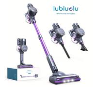 TEMU Aspiradora de pie Lubluelu 26KPa, potente y , sin cordón, 6 en 1, para alfombras, pisos y pelo de mascotas