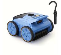 TEMU Aspiradora de Piscina Seauto para Piscinas Elevadas, Aspiradora para Piscinas Enterradas Limpia 2100 , Robot Limpiador de Piscina con Duración de 180 , Limpieza de Paredes y Suelo en Automático