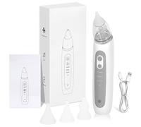 TEMU Aspiradora Eléctrica, Ajuste de 3 Velocidades + 3 Cabezales de Succión, con Función de Reproducción de , Diseño Ergonómico, Adecuada para que los Niños Utilicen en