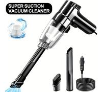 TEMU Aspiradora especial para vehículo, 12V 5100PA, coche, mini portátil multifuncional de , súper potente y con gran succión, sin batería