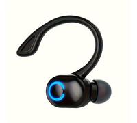TEMU Auricular Bluetooth Supraaural HD de un solo auricular con , más de 2025, 1 pieza, larga duración de batería, elegante y para deportes, que cae, compatible con /Apple