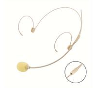 TEMU Auriculares con cable y micrófono flexible de cuello de , con conector de 3.5 mm, ideal para conferencias, discursos, coaching, visitas guiadas y presentaciones