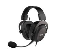 TEMU Auriculares gaming con cable HAVIT, interfaz de 3.5 mm, compatibilidad, diseño moderno, mayor comodidad, altavoces de 53 mm, sonido envolvente, micrófono desmontable