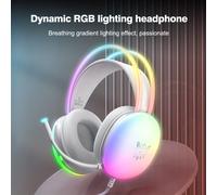 TEMU Auriculares Gaming Portátiles ONIKUMA X25 con Micrófono | RGB Totalmente , Reducción de Ruido 7.1 Sonido Envolvente In-Ear, Conector de 3.5mm con Cable para PS4, PS5, One, PC - No, USB