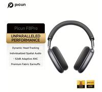 TEMU Auriculares híbridos con cancelación de ruido Picun con múltiples , auriculares inalámbricos supraaurales, 140 horas de reproducción, seguimiento de la cabeza, carga USB-C, viajes, oficina