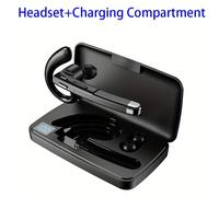 TEMU Auriculares inalámbricos 2024, auriculares 5.3 estéreo , auriculares de negocios inalámbricos con micrófono HD incorporado para conducir/negocios/oficina, compatibles con teléfonos móviles IOS/
