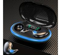 TEMU Auriculares Inalámbricos Verdaderos Cómodos para Dormir, y Video TWS HIFI con Graves 9D Stereo HD Earbuds Compatibles iPhone Teléfono Deportivo Audífonos Inteligentes Regalo de Halloween