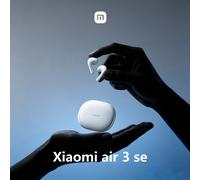 TEMU Auriculares Inalámbricos Xiaomi Air 3 SE, Drivers Dinámicos de 14.2mm, Wireless 5.3, Ligeros 4.6G, Conexión Dual de Dispositivos, Carga Tipo-C - Auriculares Semi-In-Ear para Uso Diario