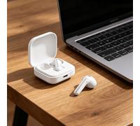 TEMU Auriculares inalámbricos Xiaomi BT TWS, auriculares internos, blancos, con larga duración de batería
