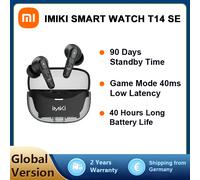 TEMU Auriculares Inalámbricos Xiaomi Imiki True Wireless T14 SE (Negro)