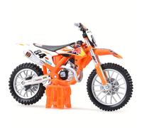 TEMU Autorizado: Bburago 1:18 Red Bull 450 RALLY, 2018 450 -F Dirt Bike de motocicleta de aleación de lujo Vehículo de juguete Regalo para niños