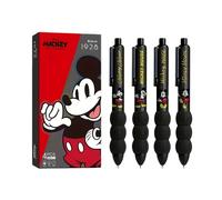 TEMU Autorizado, : Bolígrafo de Gel de y Minnie de Disney en Negro con Punta de Botón, Herramienta de Escritura de Oficina, Bolígrafo de Secado Rápido y Escritura