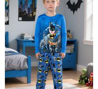TEMU Autorizado) Bros una camisa elegante de larga con Batman en estilo cómico contra un nocturno de , con pantalones con estampado completo que destacan de . La impresión digital la de Batman.