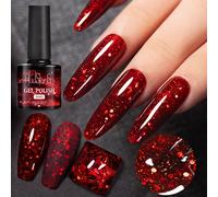 TEMU Awstorg 7.5Ml Esmalte de Uñas de Gel Cristal Semi Permanente Soak Off Gel de Uñas Manicura Base Mate Capa Superior Vernis