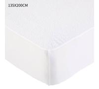 TEMU Bajera ajustable Protector de colchón 100% algodón, sin plástico, transpirable y - Ideal para un descanso natural y confortable Medidas disponibles: 90, 105, 135, 150 y 180 cm