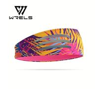 TEMU Banda para la deportiva WRELS, antitranspirante, antideslizante, transpirable, reflectante, para correr, fitness, elástica, absorbente del , para el verano.