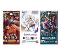 TEMU Bandai ONE Piece Set de 3x Booster: Boosters Japoneses de los Últimos Sets (OP06 el Actual) con Cartas Coleccionables