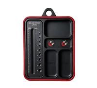TEMU Bandeja con compartimentos para tornillos de piezas RC HobbyPark, calibrador de y diámetro de tornillos