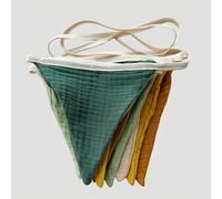 TEMU Banderines de tela de 9 pies, decoraciones festivas para fiestas, coronas para guarderías, ideales para , y decoración acogedora del hogar