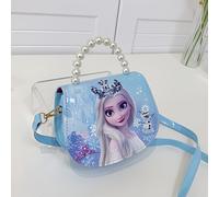 TEMU Bandolera Frozen Elsa Princesa de Dibujos Animados Estilo Coreano, Bolso Versátil y Lindo para Mujer