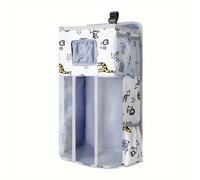 TEMU Bandolera Lamroro, Bolsa de Almacenamiento para Pañales Multifuncional para Niños y Niñas, Regalo con Correas para Cochecito o Cama, Gran Capacidad y Fácil de Plegar
