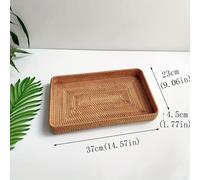 TEMU Bandolera tejida a estilo Art Deco, organizador de almacenamiento abierto para el hogar y la cocina, diseño de tejido abierto decorativo, duradero y elegante, cestas de estantería.