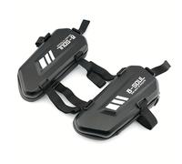 TEMU Bandolera Universal para Motocicleta - Bolsa de Montura Negra con Soportes, Fijación para Almacenamiento y Organización en