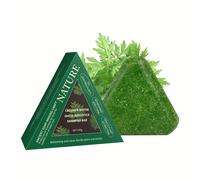 TEMU Barra de Champú Cucumens Indicctica - Contiene Cucumens , de Fo-Ti y de Ginseng, y No Reseca, la Grasa y , Produce Fácilmente Espuma, Espuma , con un Herbal , Cabelludo