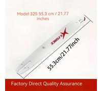 TEMU Barra guía de sierra de aceite 325 de calidad, 3/8, selección de productos SUK, de guía 325 de 55.3 cm / 21.77 pulgadas, adecuada para cadena con 38 dientes y 76 eslabones