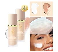 TEMU BARUBT Base de Maquillaje Líquida de Natural 2 unidades SPF50 Hidratante Protector Solar Equilibra el Tono de la Piel Adecuado para un Portátil