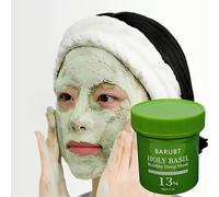 TEMU BARUBT Mascarilla de Limpieza con y - Exfoliación , Profunda del Porosidado Cutáneo. Enriquecida en Basilicum ( ), PHA e Infusión