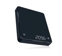 TEMU Báscula de Café con Temporizador, Báscula de Cocina de Precisión 0.1g, Báscula para Café de Vertido, Báscula para Espresso con Automática - 6.6 lbs/3 kg, Halloween/Navidad