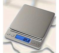 TEMU Báscula Digital de Cocina de Precisión con Unidades de Gramos y Onzas, para Cocinar, Hornear y Preparar Comidas, Ideal para Apartamentos y Residencias, Pilas No Incluidas