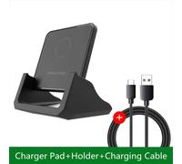 TEMU Base de Carga Inalámbrica de 15W, Soporte de Escritorio Ultrafino, Estación de Carga Rápida para Teléfonos Móviles Iphone 16 15 14 13 12 Pro , Samsung S25 S24 S23, Xiaomi 15 14 13 12 11 10