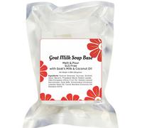 TEMU Base de Jabón de Leche de 250g Sin SLS/, Hidratante para Derretir y , Barras Naturales para en la Elaboración de Jabón y Manualidades