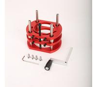 TEMU Base Elevadora para Fresadora de 65mm | Placa Invertida de Aleación de Aluminio para Máquina de Grabado, Operación Manual, Eficiente y