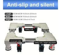 TEMU Base Elevadora para Lavadora y con Ruedas Giratorias para Fácil Movilidad