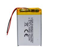 TEMU Batería recargable de polímero de litio 603450 de 3.7V y 1200Mah