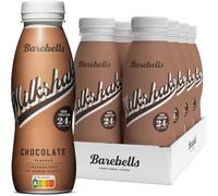 TEMU Batido Proteico Sabor Chocolate - Pack de 8 Uds - Sin azucares añadidos - 24 gramos de proteína por botella - Sin lactosa - Barebells