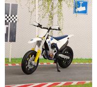 TEMU Bburago 1:18 de la Husqvarna Aleación Motocicleta , un juguete para niños, para exhibición y juego para niños.