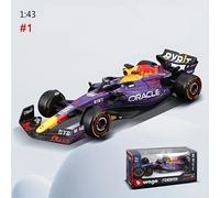 TEMU Bburago F1 1:43 N.º 1 y N.º 11 Versión Las Vegas Coche Diecast Aleación Vehículo de Lujo Colección Regalo Juguete