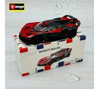 TEMU Bburago para Bugatti Bolide y PORSCHE Turbo S Mini Coche de Aleación, Adecuado para Coleccionistas - de Acción por Empuje, Aleación de , Marcas de Autos Icónicos, Regalo Coleccionable ( de Coche)
