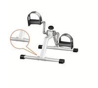 TEMU Bicicleta de ejercicios individual de aluminio - Manual, pedales y manillar ajustables, metal resistente, para entrenamientos en casa y rehabilitación, adecuada para adultos