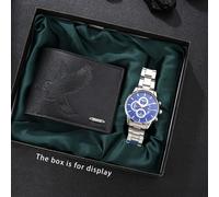 TEMU Billeteras y relojes para hombre: un look y encantador para el hombre elegante, expresando un estilo único ( no incluida)