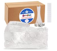 TEMU Blingfun Set para Hacer Velas, 500G/1000G de Cera de Gelatina , de Cera y Stickers para , para Crear Velas de Gelatina Aromáticas y Decorativas